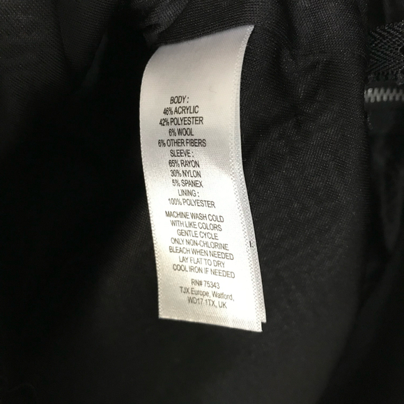 Cynthia Rowley Mixed Media Boucle Long Sleeve Lined Sweater Top Size Lg - Picture 5 of 5